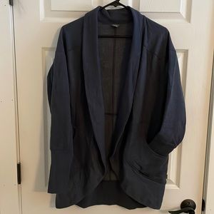 Eddie Bauer Camp Fleece Wrap Cardigan